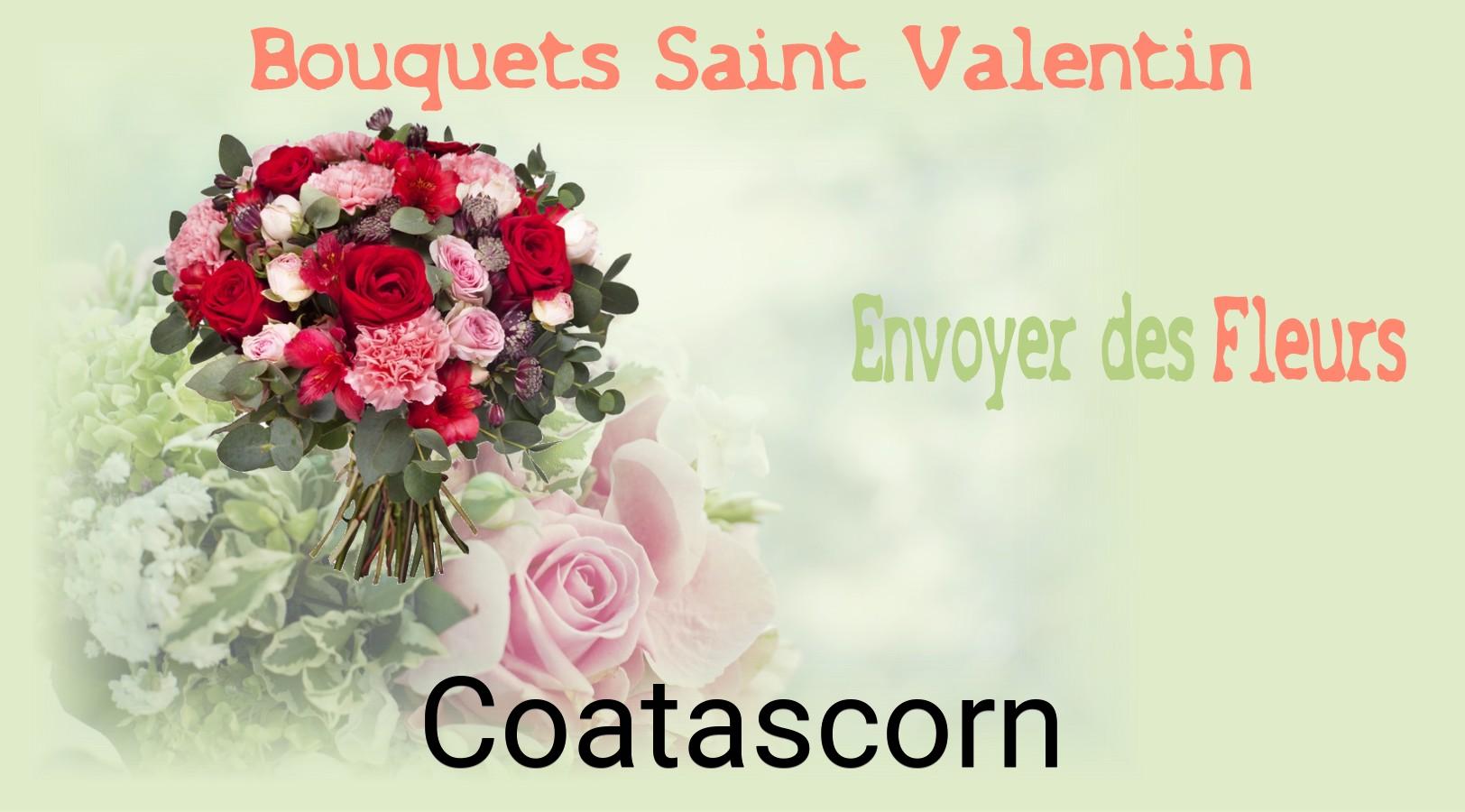 Roses de Saint-Valentin livrées à Coatascorn